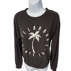 Billabong Palm Tree Graphic Sweatshirt | Women’s XS, EUC